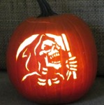 Grim Reaper pumpkin